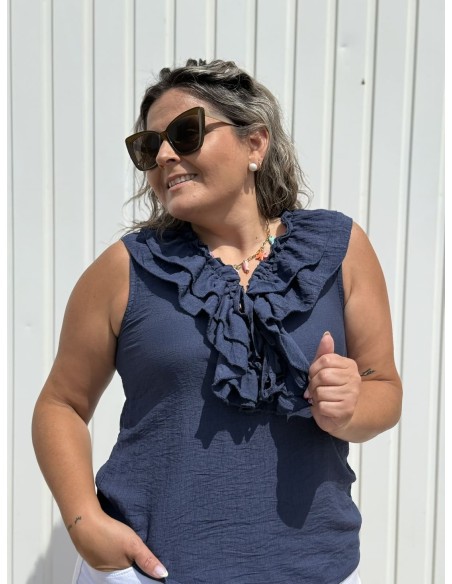 Blusa Weyi Sisa Azul