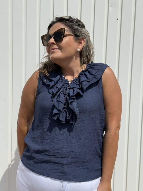 Blusa Weyi Sisa Azul 2