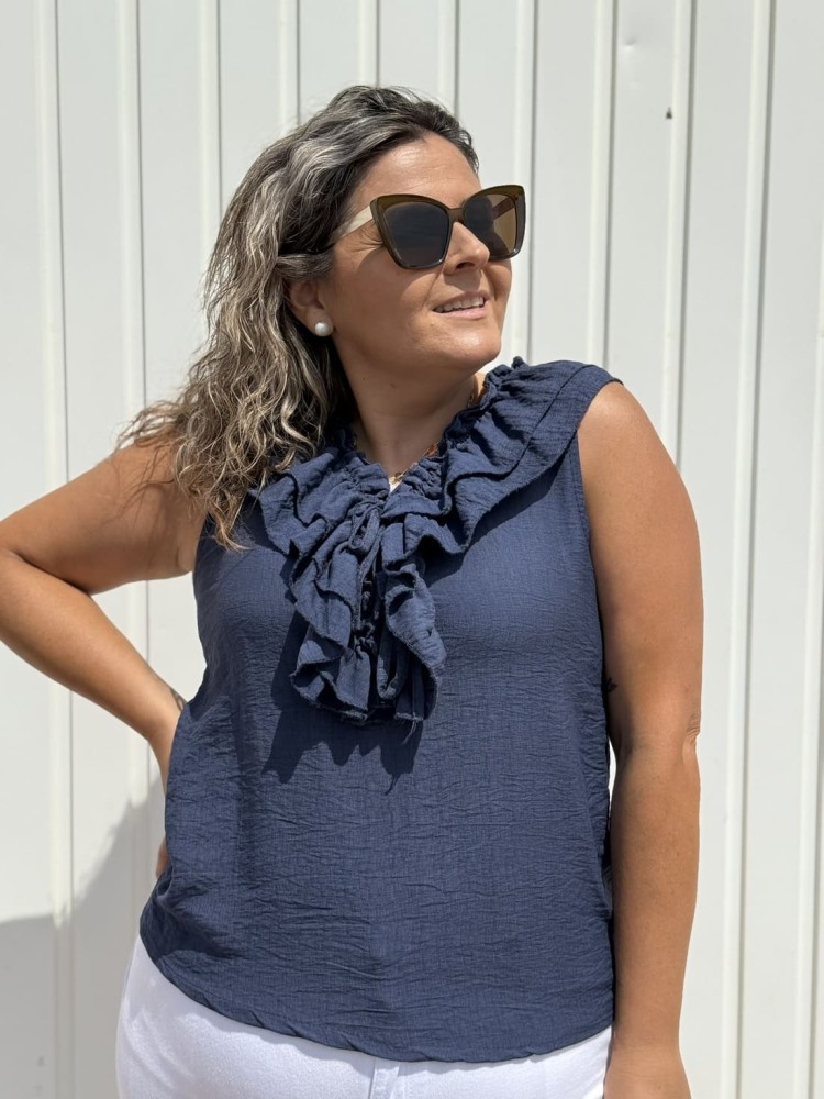 Blusa Weyi Sisa Azul