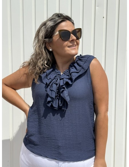 Blusa Weyi Sisa Azul