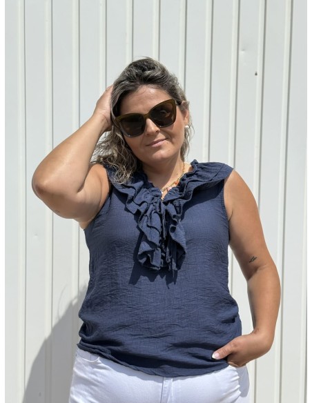 Blusa Weyi Sisa Azul