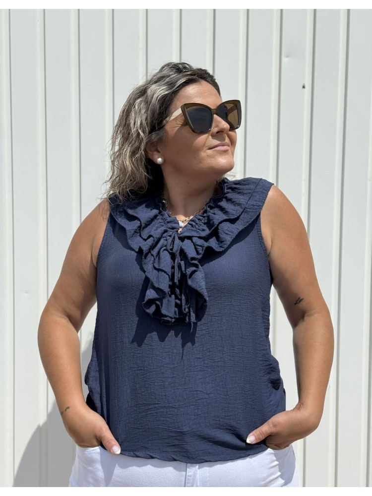 Blusa Weyi Sisa Azul