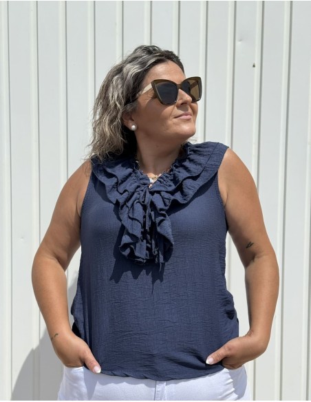 Blusa Weyi Sisa Azul