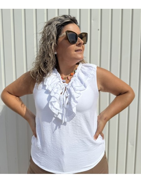 Blusa Weyi Sisa Blanca