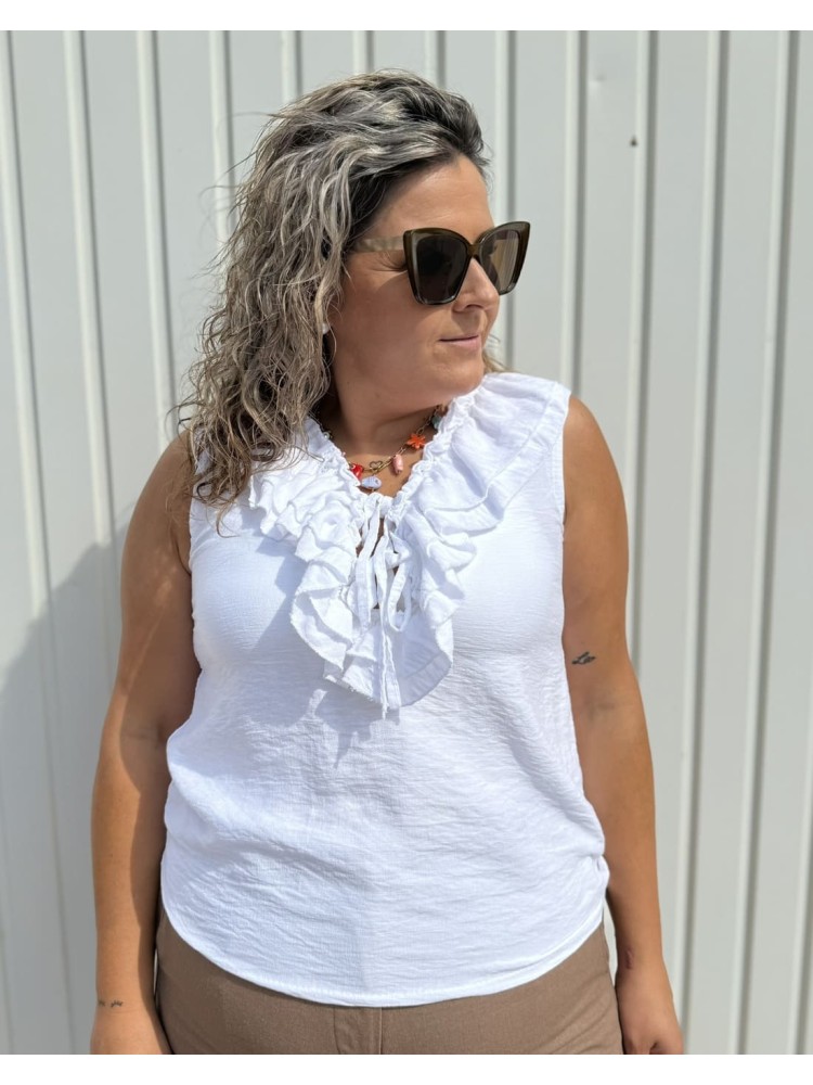 Blusa Weyi Sisa Blanca