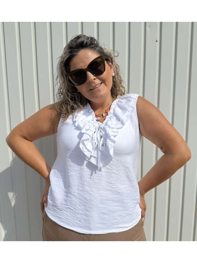 Blusa Weyi Sisa Blanca