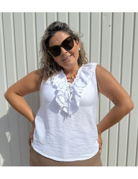 Blusa Weyi Sisa Blanca