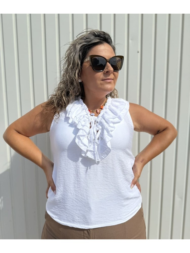 Blusa Weyi Sisa Blanca