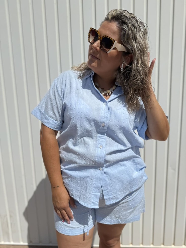 Conjunto Plumeti Azul