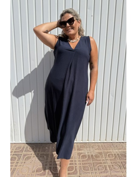 Vestido Tore Azul Marino