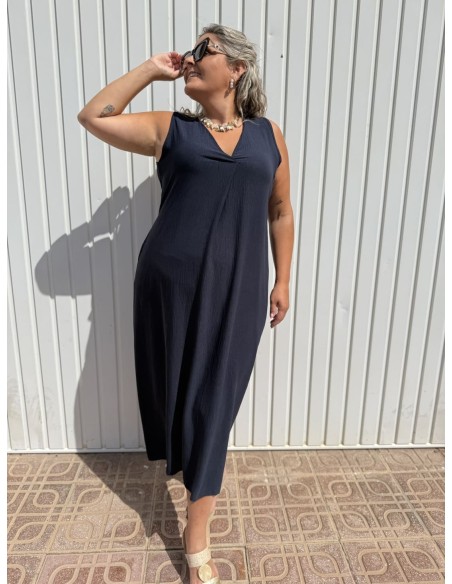 Vestido Tore Azul Marino