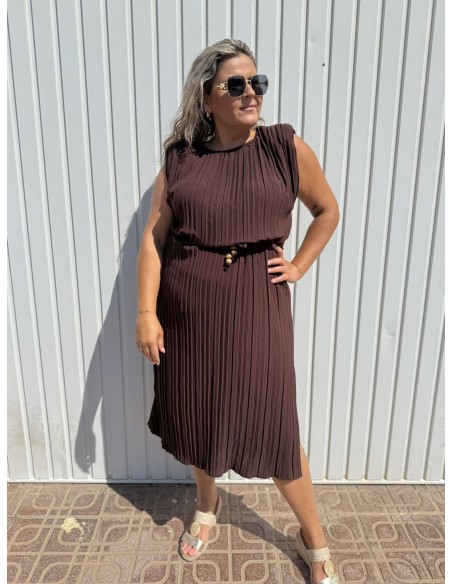 Vestido Pliegues