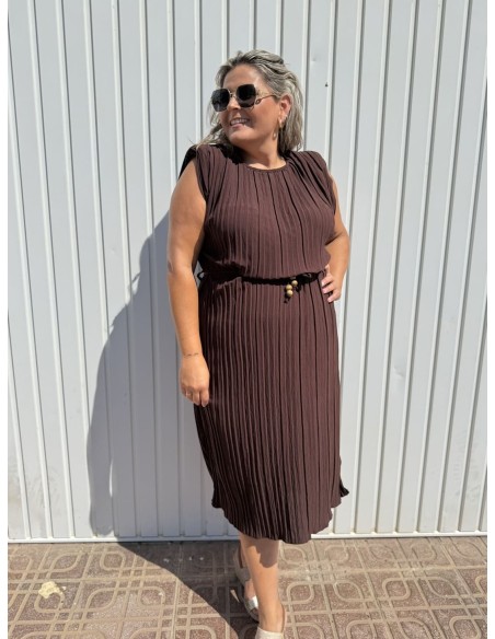Vestido Pliegues