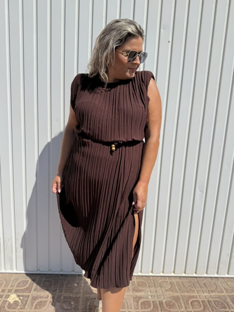 Vestido Pliegues