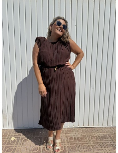 Vestido Pliegues