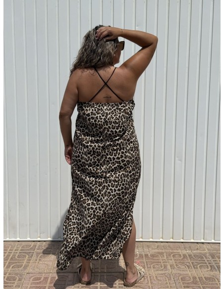 Vestido Estampado Leopardo