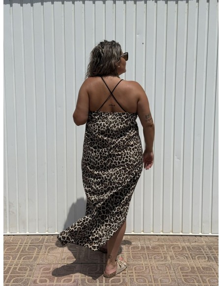 Vestido Estampado Leopardo