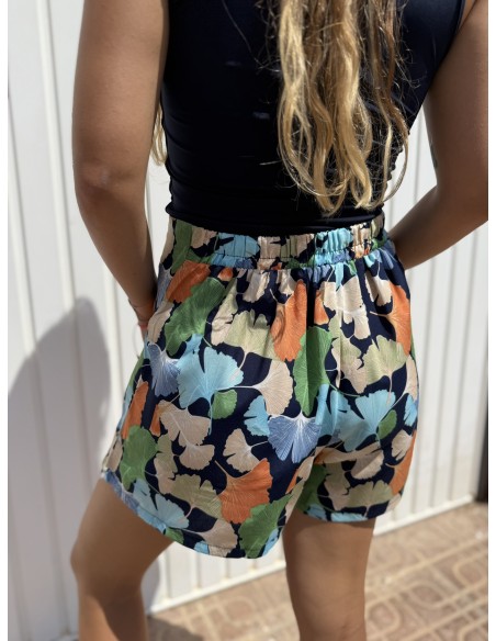 Falda Pantalón Hojas