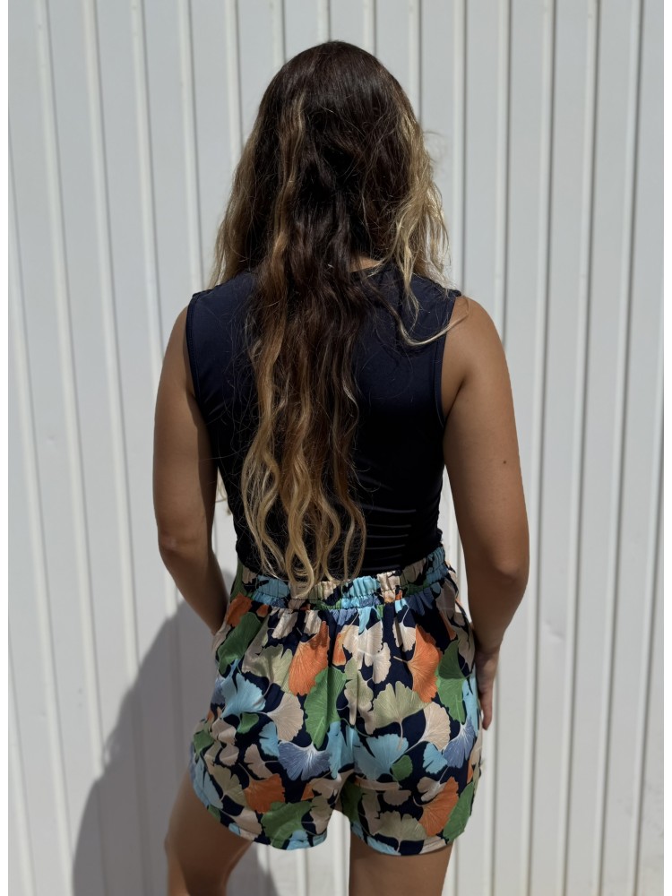 Falda Pantalón Hojas