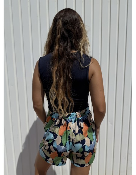 Falda Pantalón Hojas