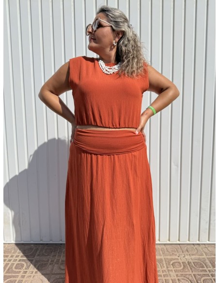 Conjunto África Naranja