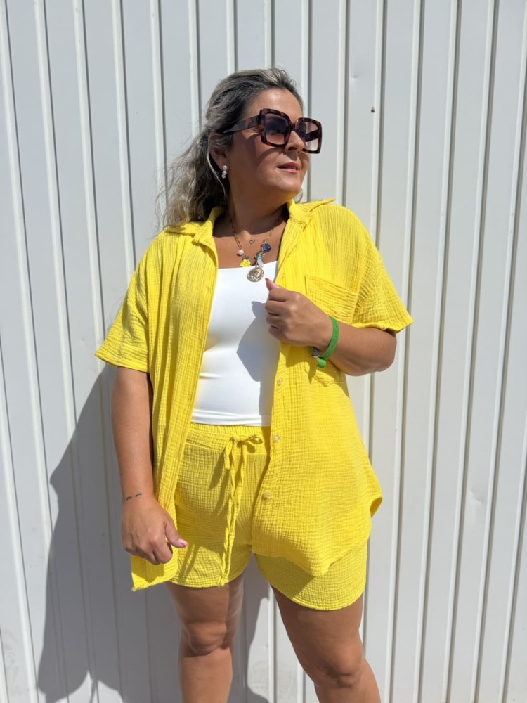 Conjunto Bambula Amarillo