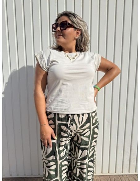 Pantalón Palazzo Estampado