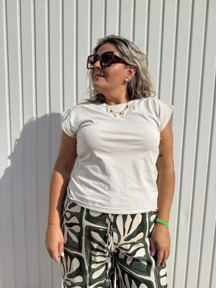 Pantalón Palazzo Estampado