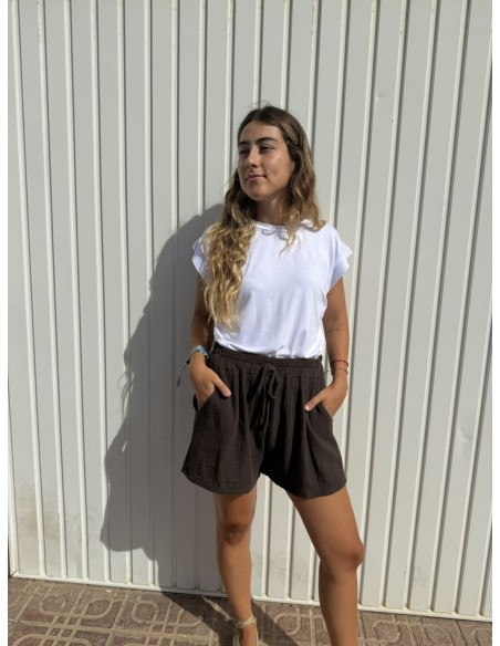 Short Bambula Marrón