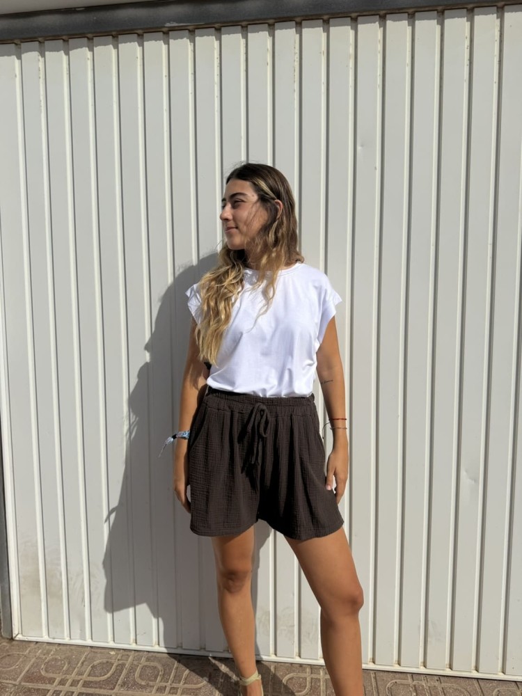 Short Bambula Marrón