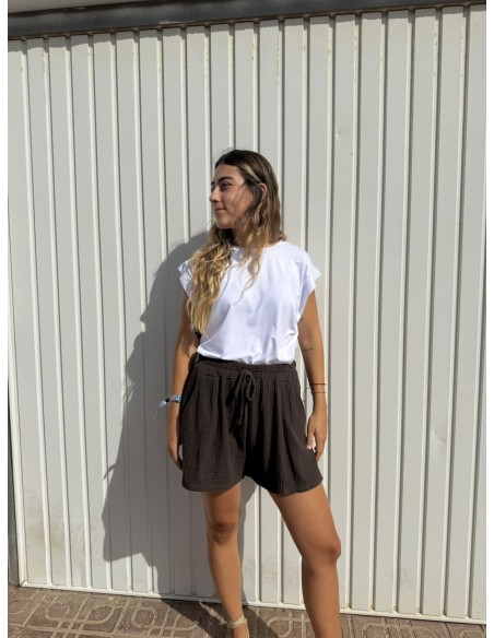 Short Bambula Marrón