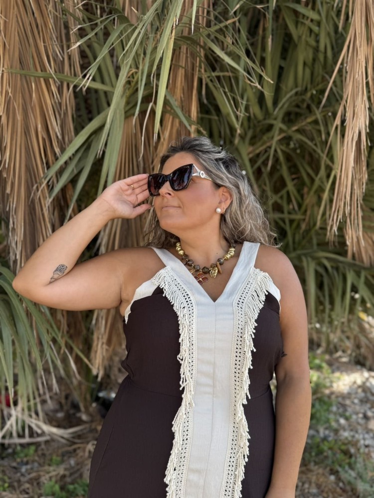 Vestido Melisa Chocolate