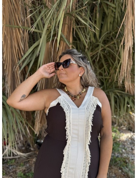 Vestido Melisa Chocolate