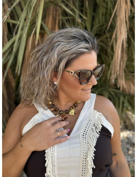 Vestido Melisa Chocolate