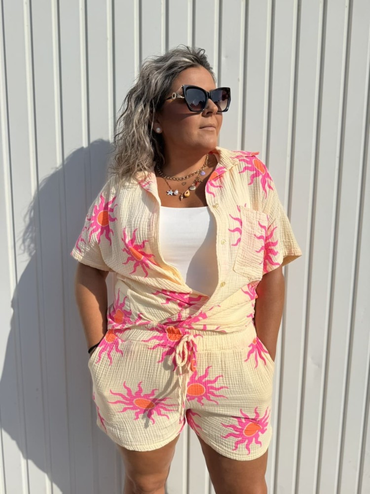 Conjunto Bambula Sol Amarillo