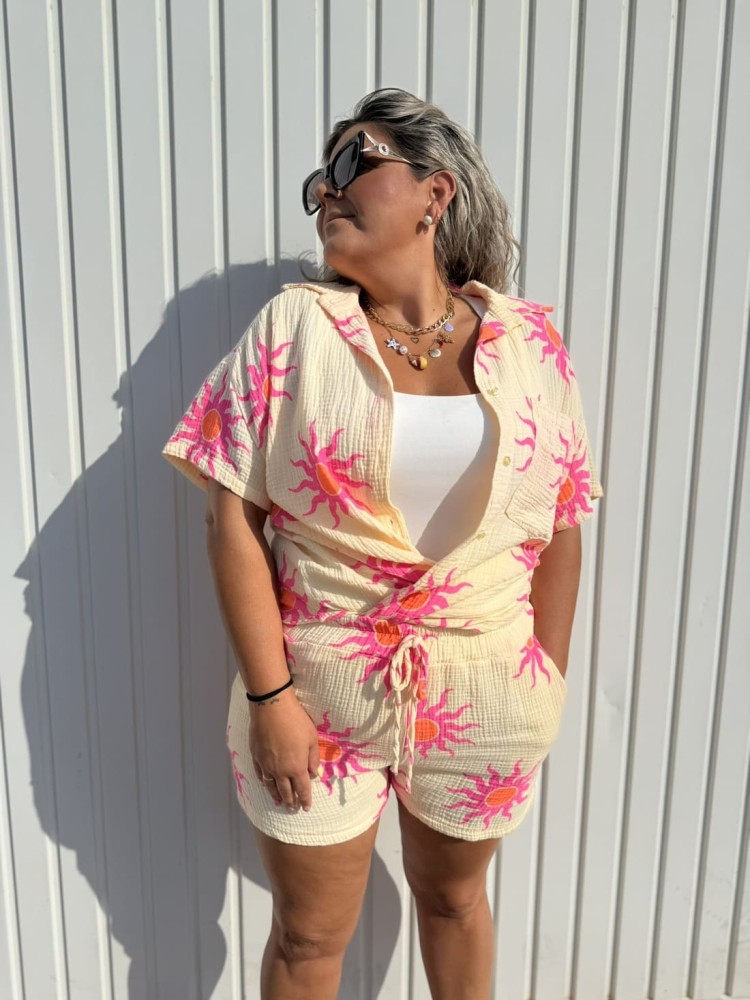 Conjunto Bambula Sol Amarillo