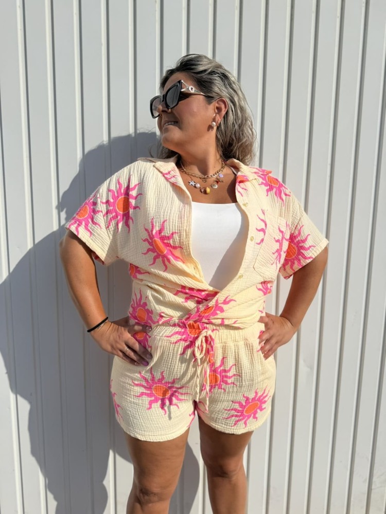 Conjunto Bambula Sol Amarillo