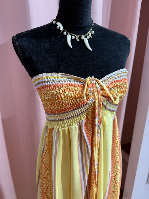 Vestido Luya Amarillo 2