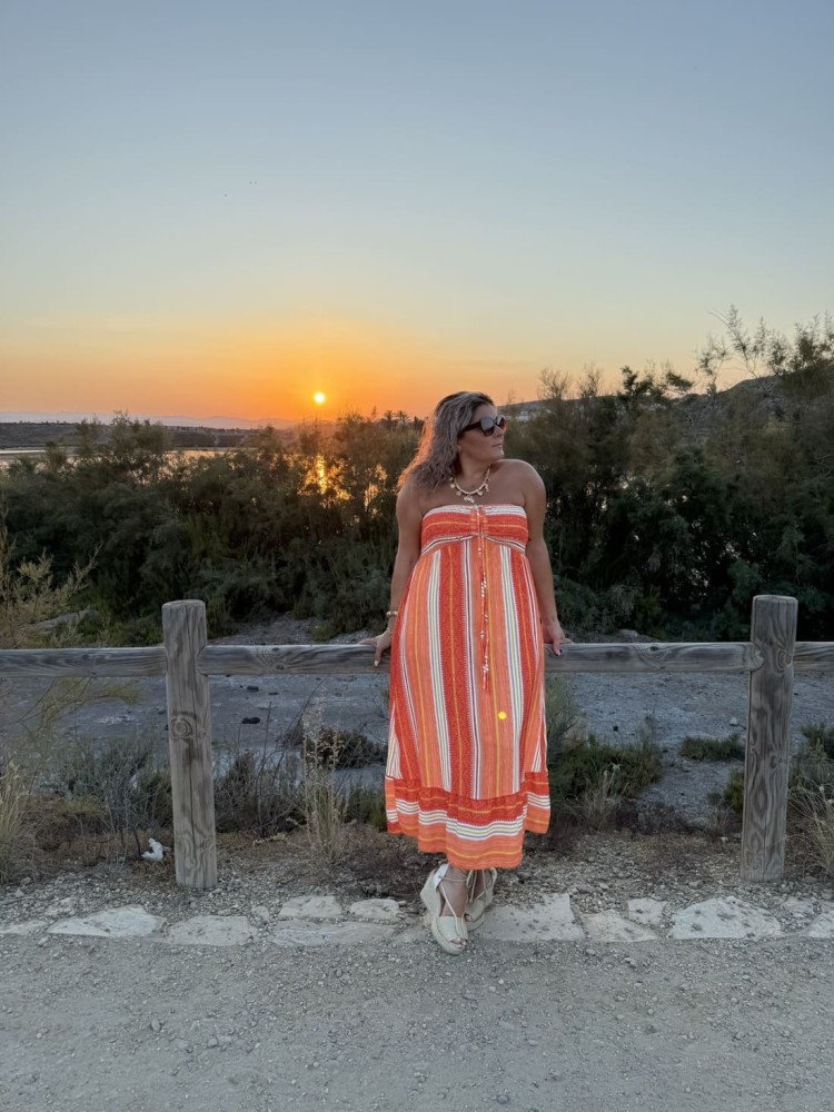 Vestido Luya Naranja