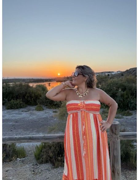 Vestido Luya Naranja