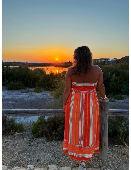 Vestido Luya Naranja