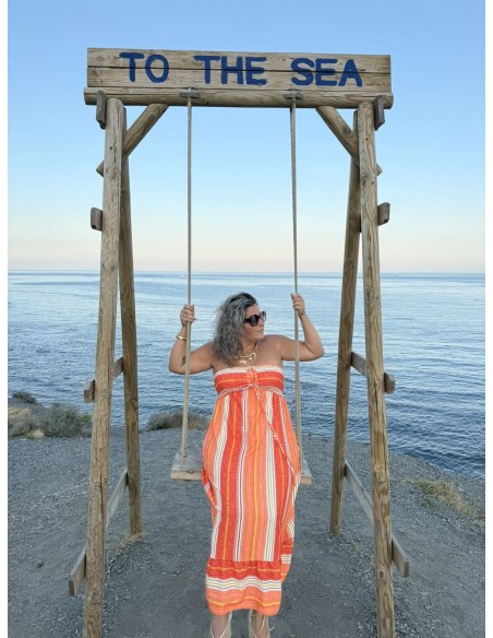 Vestido Luya Naranja