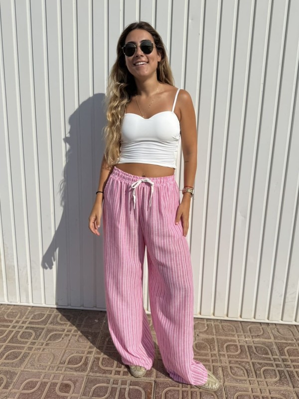 Pantalón Palazzo Rayas