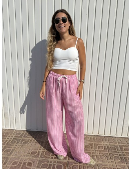 Pantalón Palazzo Rayas