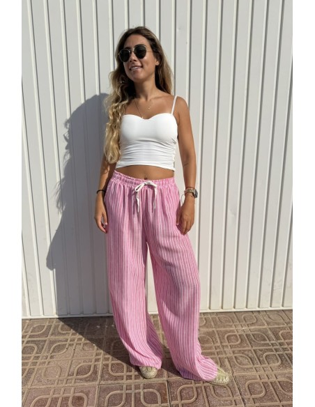 Pantalón Palazzo Rayas