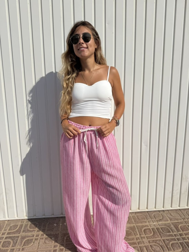 Pantalón Palazzo Rayas