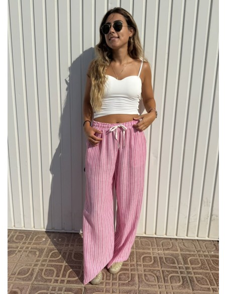 Pantalón Palazzo Rayas