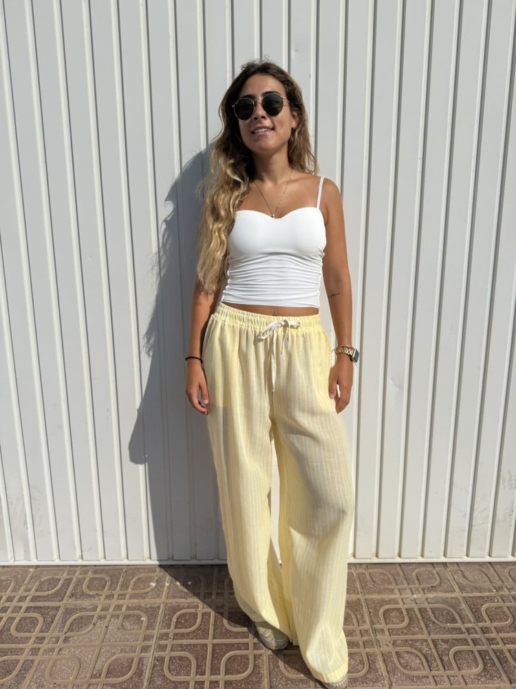Pantalón Palazzo Rayas
