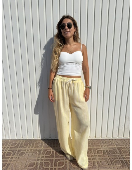 Pantalón Palazzo Rayas