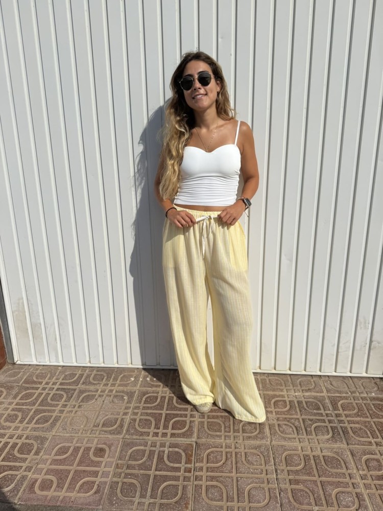 Pantalón Palazzo Rayas